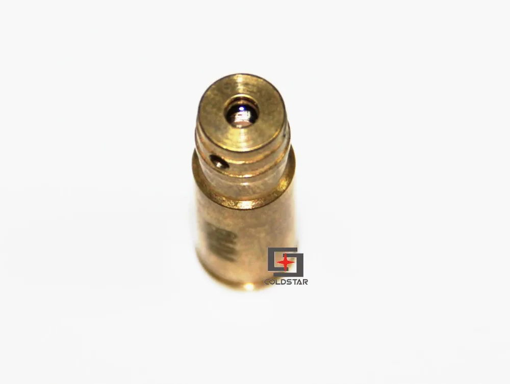 Pro 2pc Red Dot 9MM Laser Sight Hunting Bore Sighter Cartridge Brass