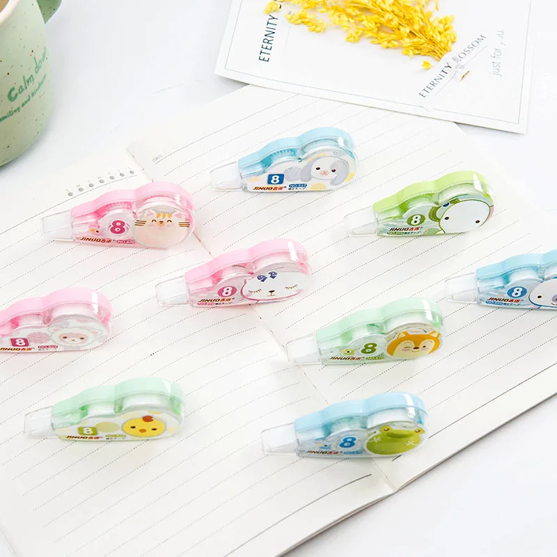 

Creative cute correction with cartoon animal pattern large capacity correction with office learning NNRTS stationery