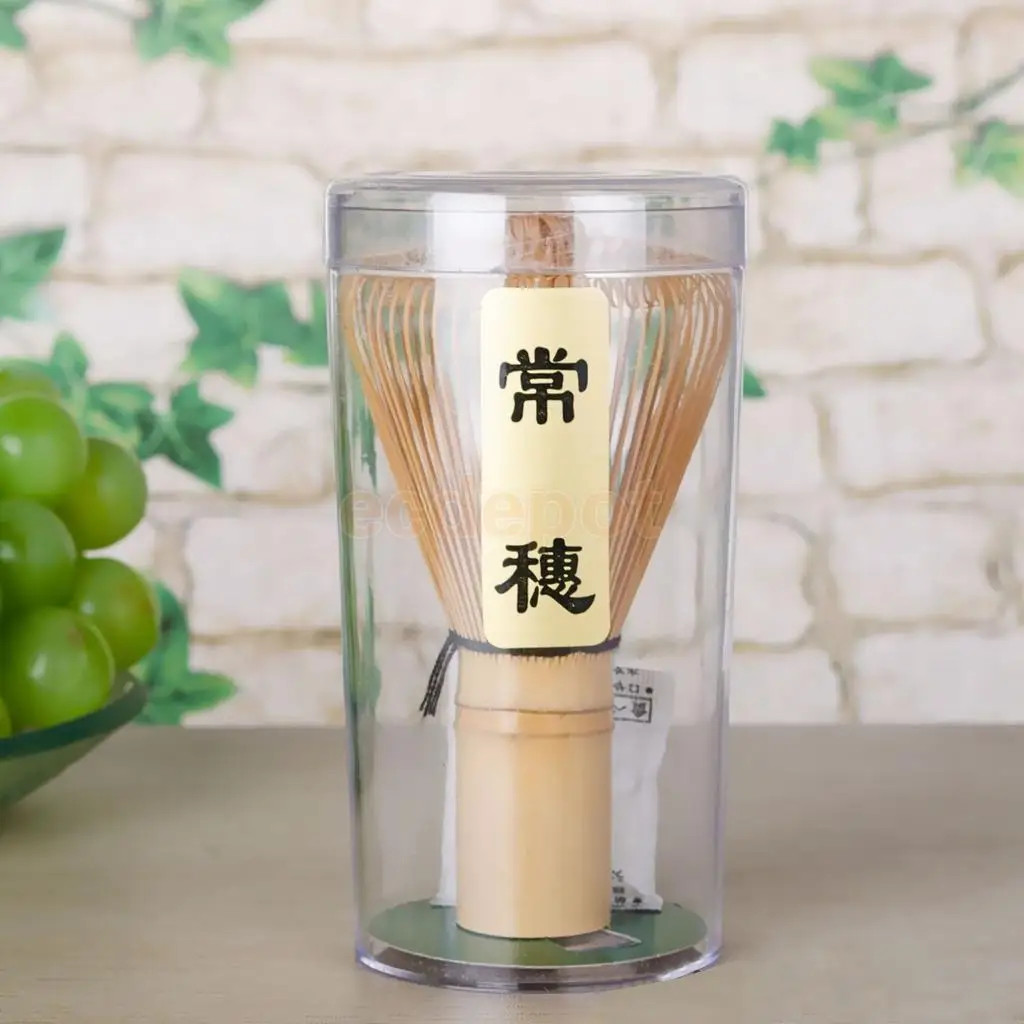 Японская маття венчик бамбук, зеленый чай порошок Chasen щетка Скраб инструмент