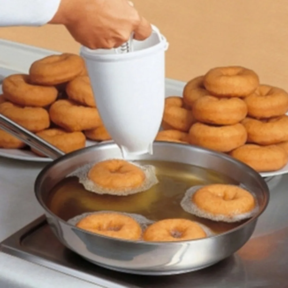 

DIY None-stick Practical Kitchen Durable Manual Donut Maker Eco-friendly