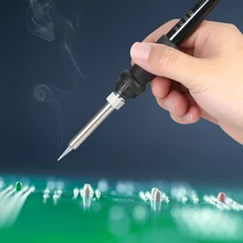 Цифровая паяльная станция, двойной светодиодный, цифровая паяльная станция, фена, паяльная станция, Электрический паяльник, сварочный Утюг