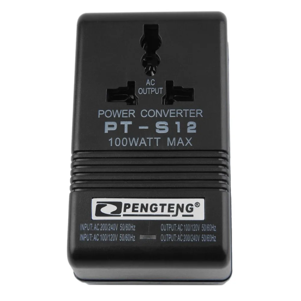 

ACEHE 2Mode 100W Max Power Converter Adapter 110V/120V to 220V/240V Dual Voltage Converter Professional Transformer 2017 NEW