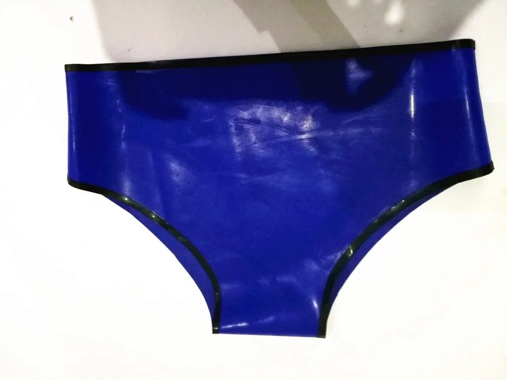 Handmade women latex underwear sexy fetish rubber panties / lingeries