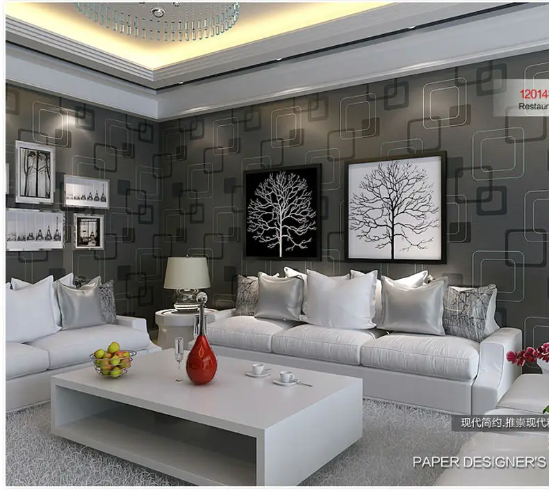 56 sqf 10m rol eenvoudige moderne stijl grijs geometrie ... 56 sqf 10m rol eenvoudige moderne stijl grijs geometrie ...