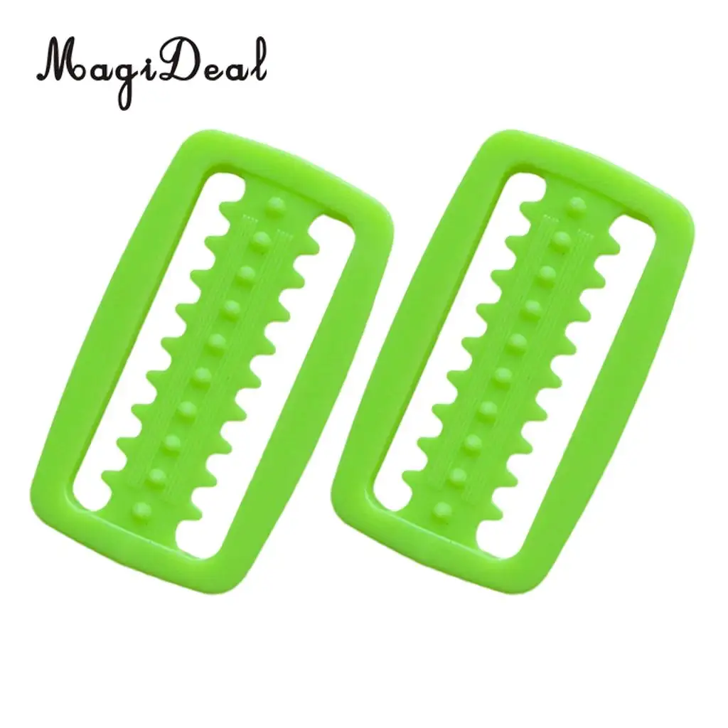 MagiDeal 2Pcs 2 inch Universal Weight Belt Keeper Retainer Stopper Slider for Underwater Scuba Diving Snorkeling Free Diving