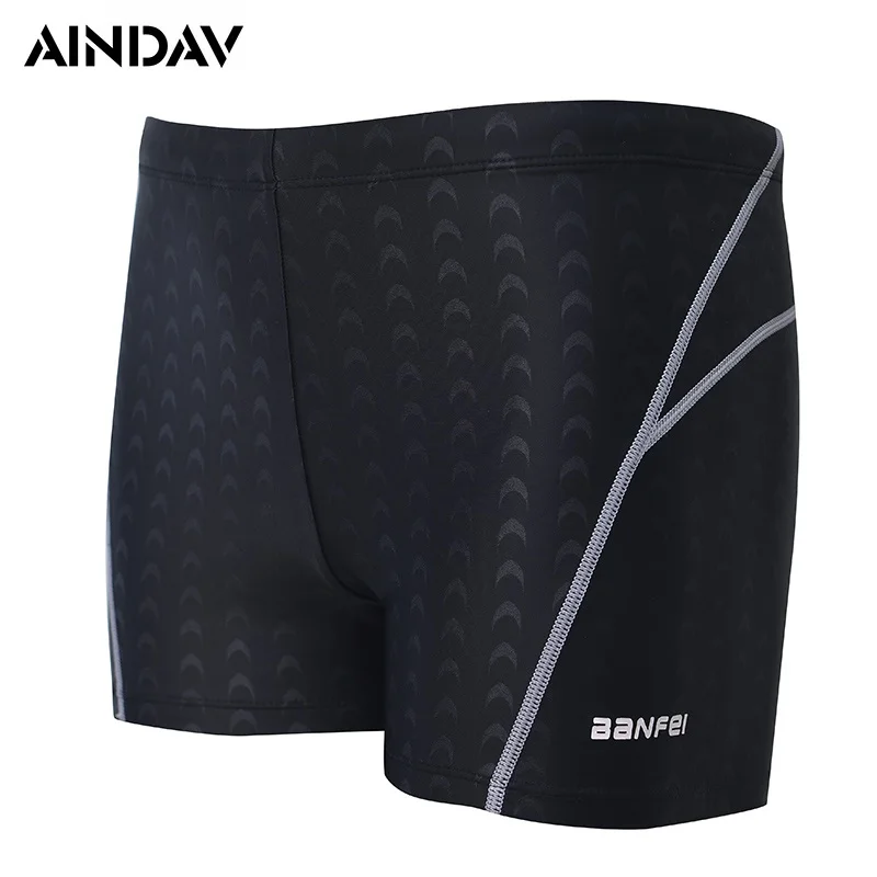 

Square Leg Swimwear Men Beach Shorts Men's Swimsuits Swimming Trunks Boxer Shorts Swim Briefs Swiming Sunga Masculina Plus Size