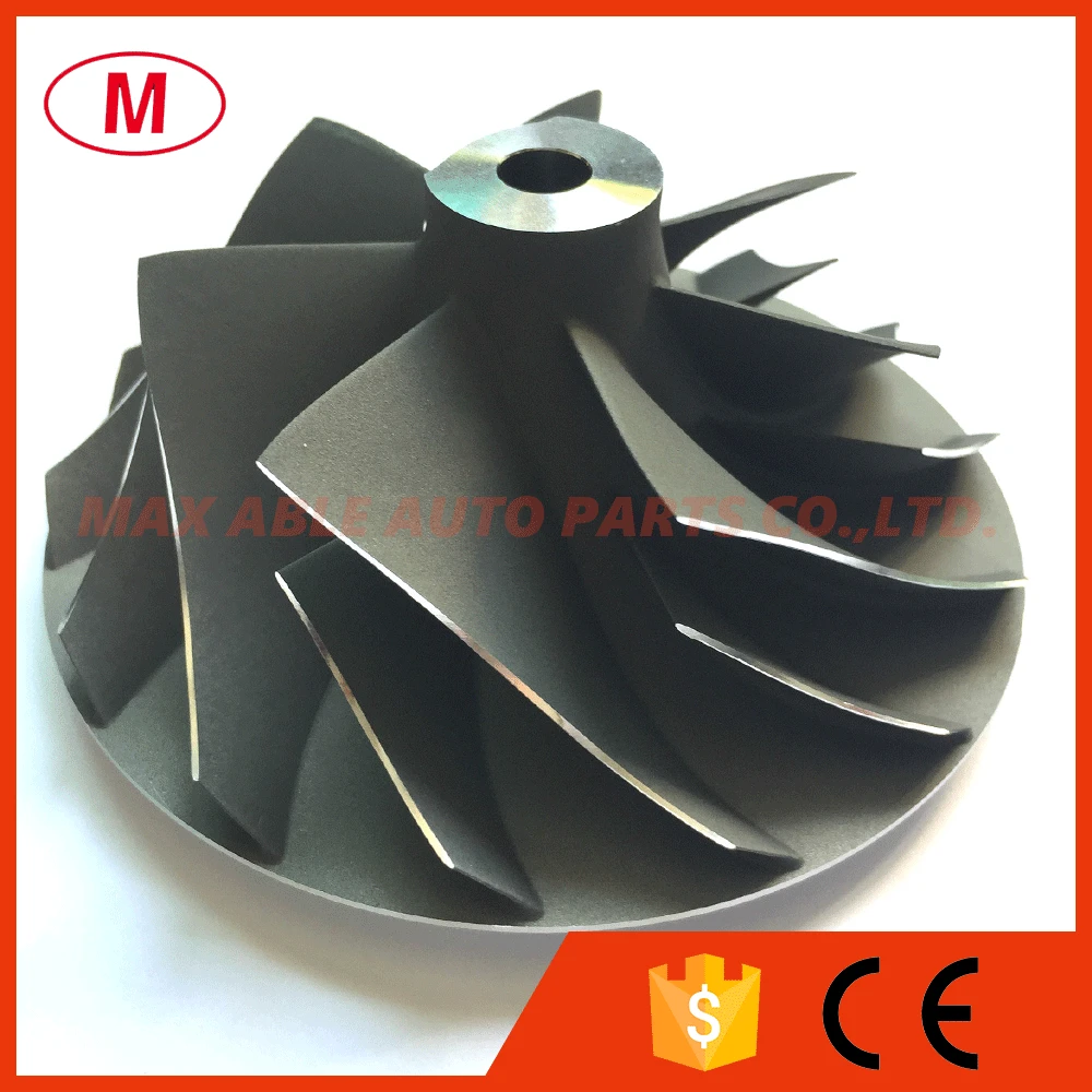 

HX55W 4046127 4090042 4027807 67/99mm 7+7 blades Turbo compressor wheel/Turbocharger compressor wheel for Cummins ISX2 Engine