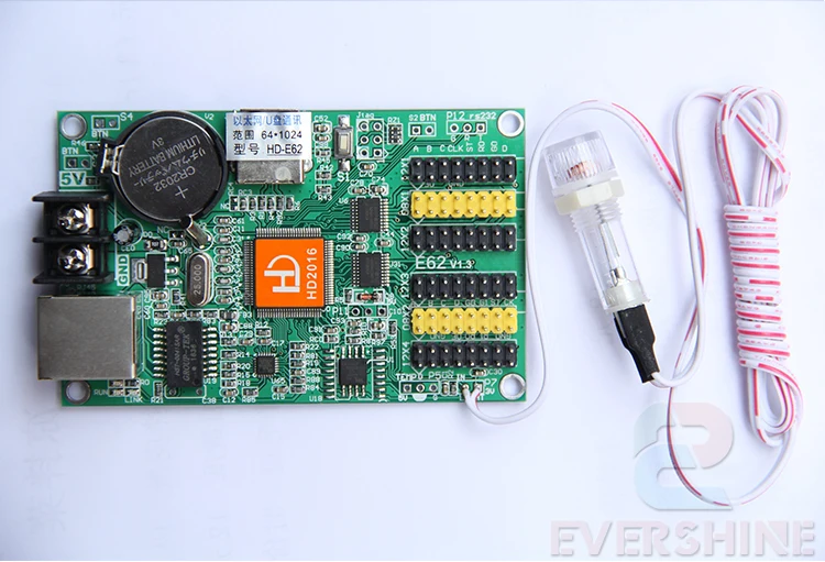 high Refresh E62 HD-E62+ Lighting sensor 4096W64H pixels LED display module Control Card With 2 Of HUB08 and 4 Of HUB012 (6)