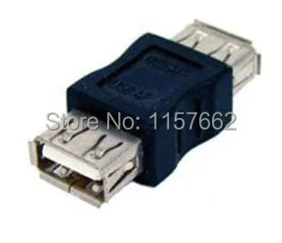 200 шт./лот хорошее качество USB женщина к Женский Пол Changer USB 2,0 адаптер