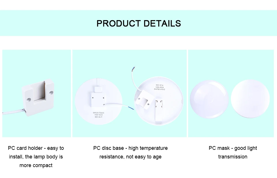 Ultra Thin LED Ceiling LED Ceiling Lights Lighting Fixture Modern Lamp Living Room Bedroom Kitchen Surface Mount Remote Control (9)