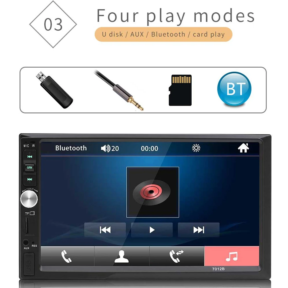 Автомагнитола SWM стерео система на Android с 7 &quotэкраном Bluetooth камерой заднего вида