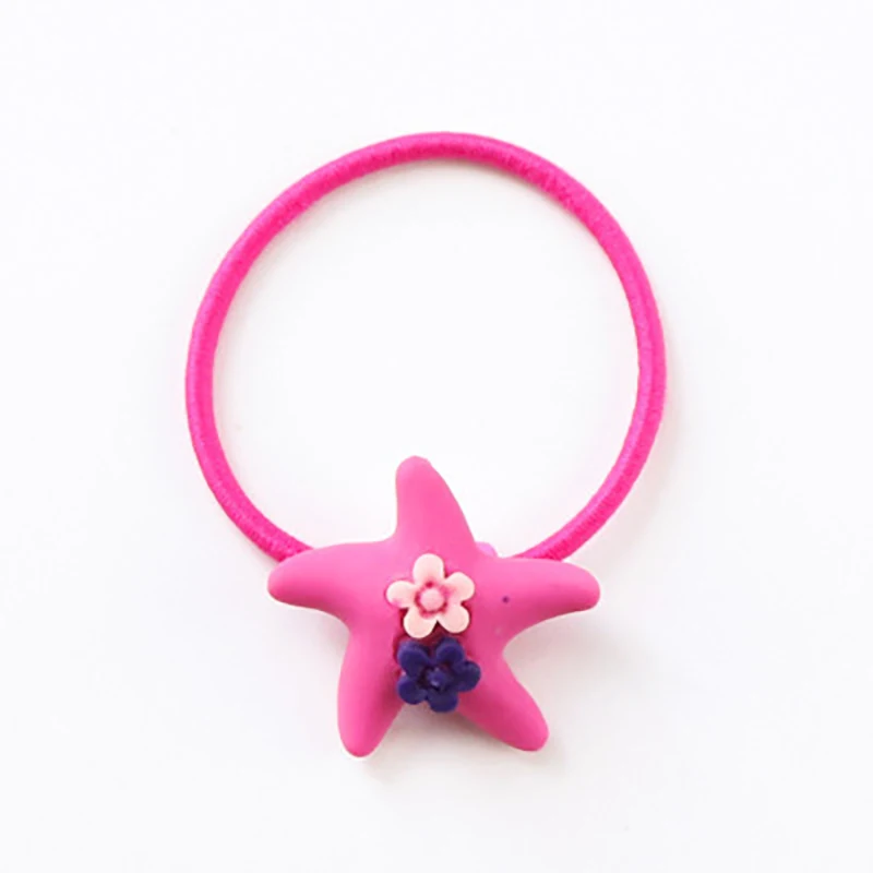 

New Kids Girls Flower Princess Headwear Headdress Children Hair Ropes Hair Accessories Kids Elastic Hair Bands Gifts Random