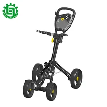 2016 Hot Sale Foldable Golf Pull Cart Golf Trolley Golf Push Pull Cart