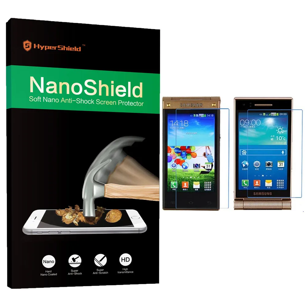 NanoShield Nano Ceramic+TPU Soft Anti-Shock Anti-UV Screen Protector Protective Film For Samsung W2014 | Мобильные телефоны и