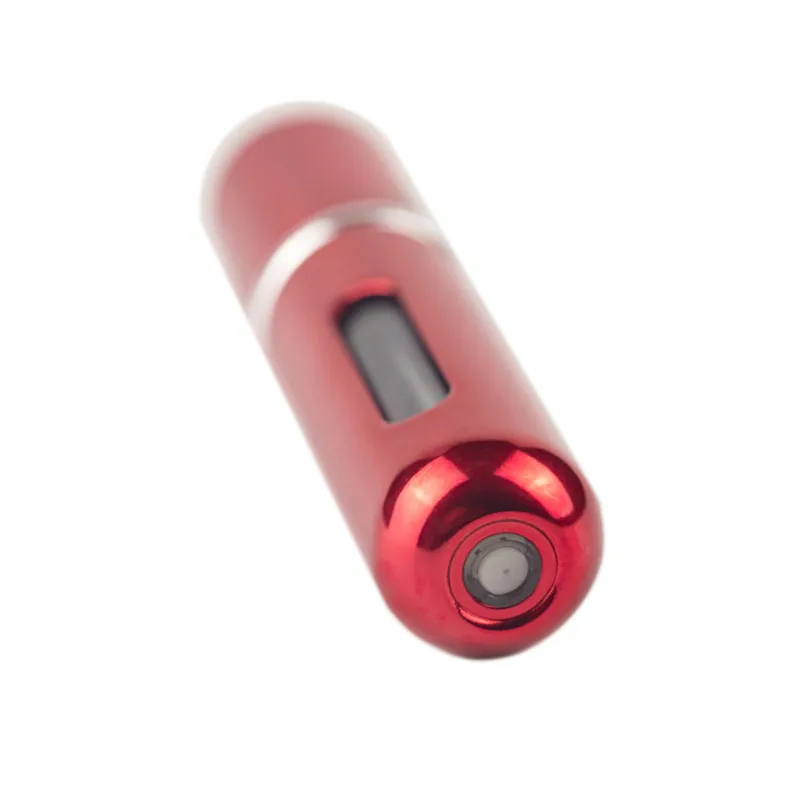 2Pcs Bottom-filled Mini Perfume Spray Bottles Metal Shell Spray Atomizer Portable Travel Perfume Storage Bottle Points Bottling