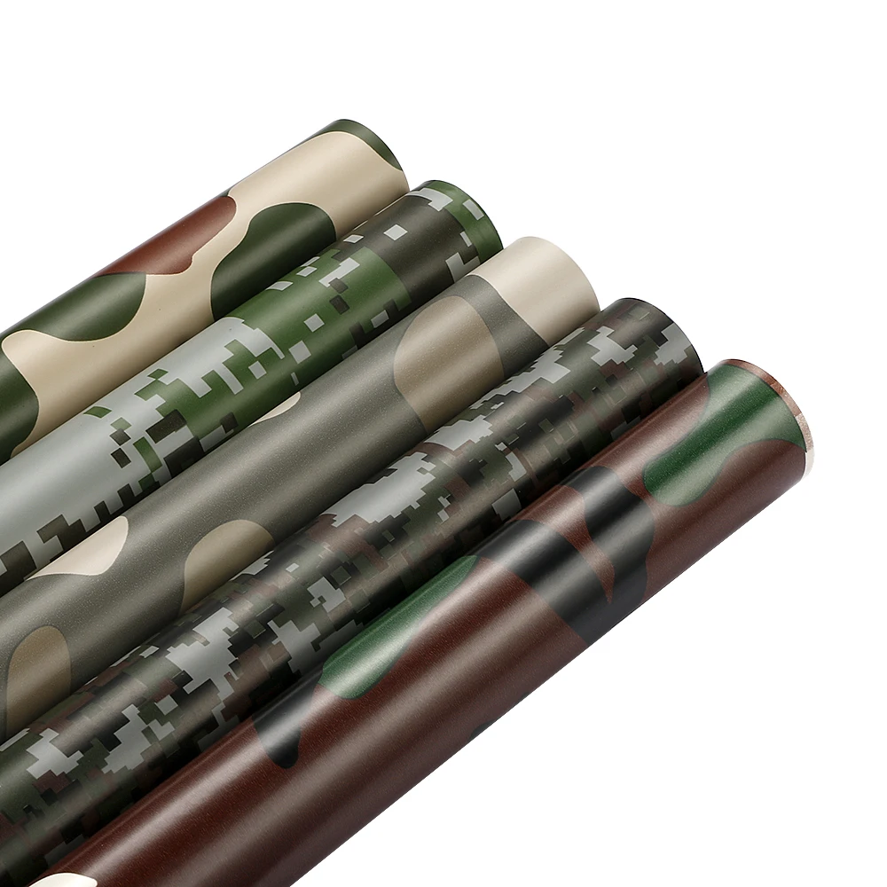 10x100 см Цифровой Лесной зеленый камуфляж пустыня виниловая пленка ...