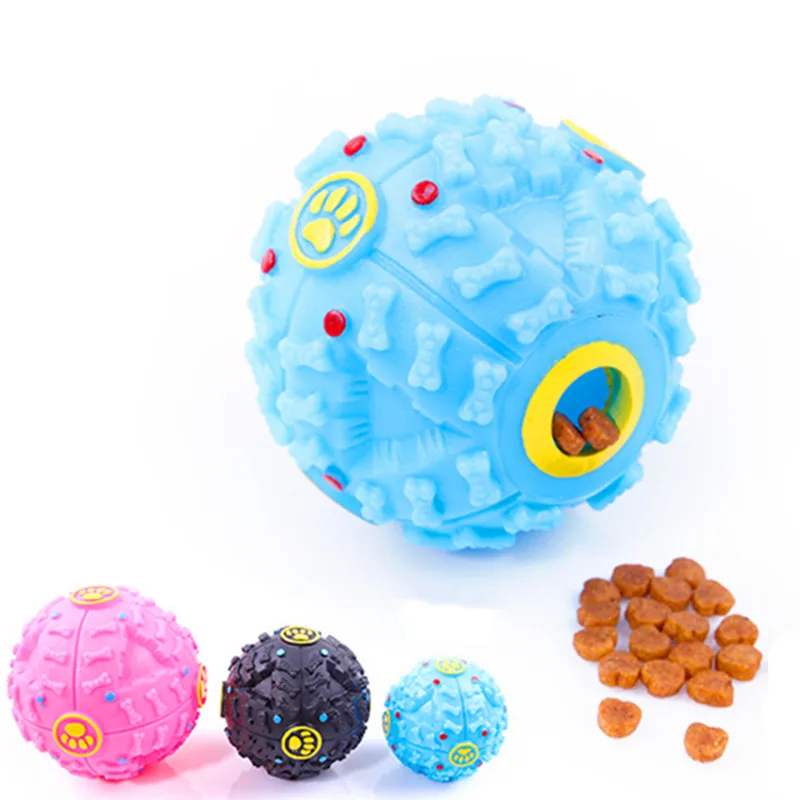 1 pcs pet ᗐ dog dog voice sound ball toy 웃 유 feeding light up christmas dog collars