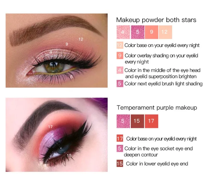 Professional 18 цветов Nocturne тени для век палитры Макияж Палетка теней матовый Shimmer Блеск пигментированные дымчатый косметика для бальзама