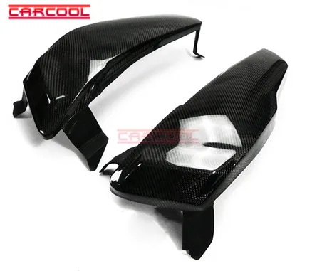 

Car Styling CF Carbon Fiber Bodykit For Lancer Evolution EVO 10 X Headlight Block Out Off Panel (Pair)