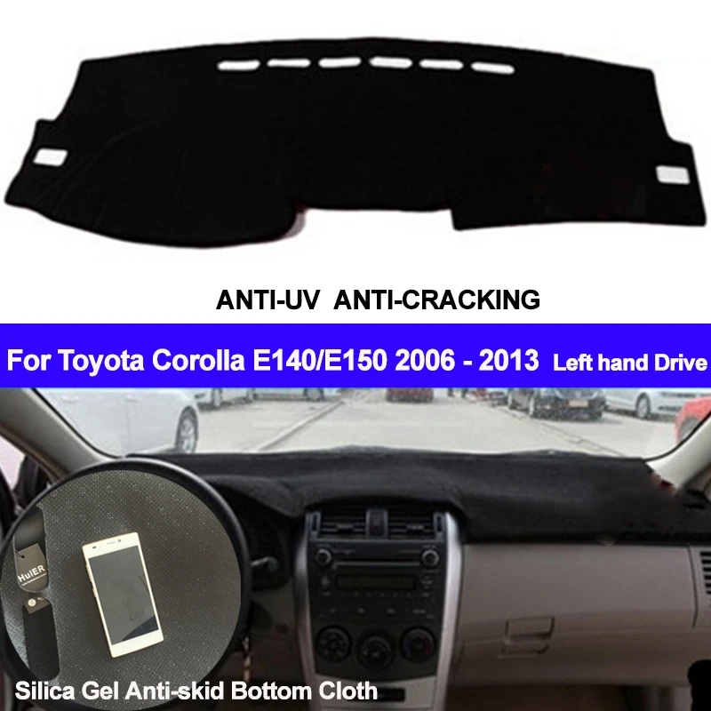 Car Dashboard Cover Mat Dash Cover Dashmat for Ford 2011-2012 Edge has audio