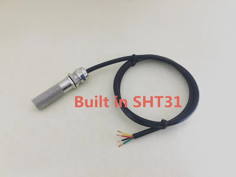 TR0131 Temperature humidity sensor Original IC SHT31 Metal protection house shell Environmental DIY Warehouse soil | Электроника