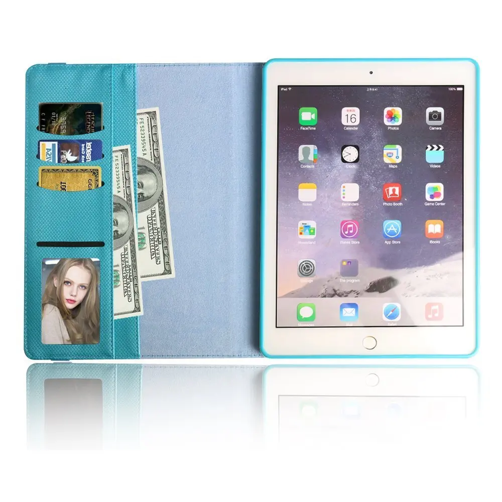 Чехол с поворотом на 360 градусов для iPad Mini 1/2/3 откидная подставка из искусственной
