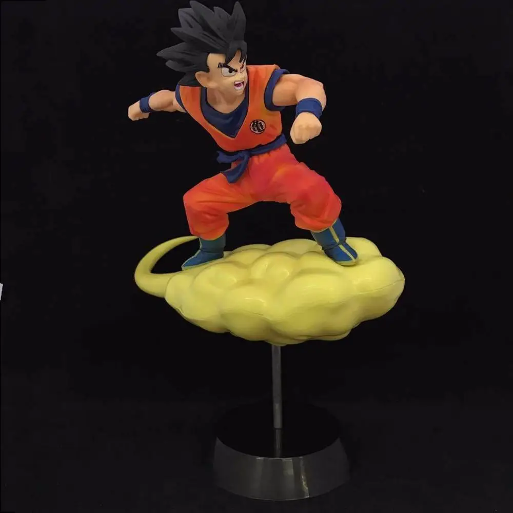 Аниме 18 см Dragon Ball Z Son Goku FES сальто на облаке Супер Saiyan ПВХ фигурка Коллекционная
