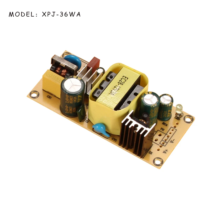

Switching Power Supply Module AC-DC12V 3A Bare Circuit 100-240V Board TL431 Regulator for Replacement/Maintenance