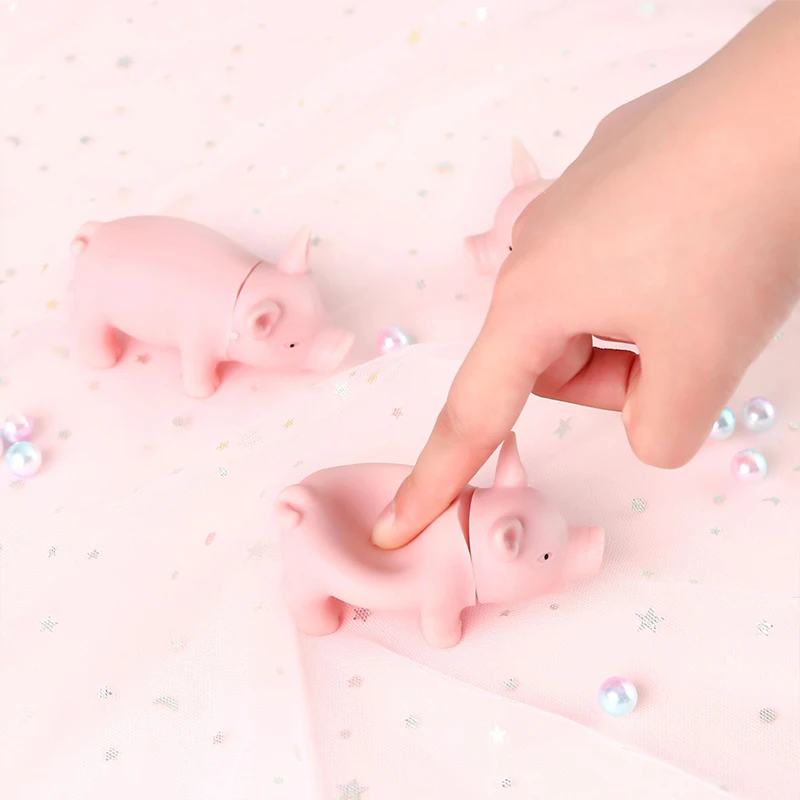 Вокальный свинок сжимаемые игрушки Kawaii анималы медленно поднимающиеся