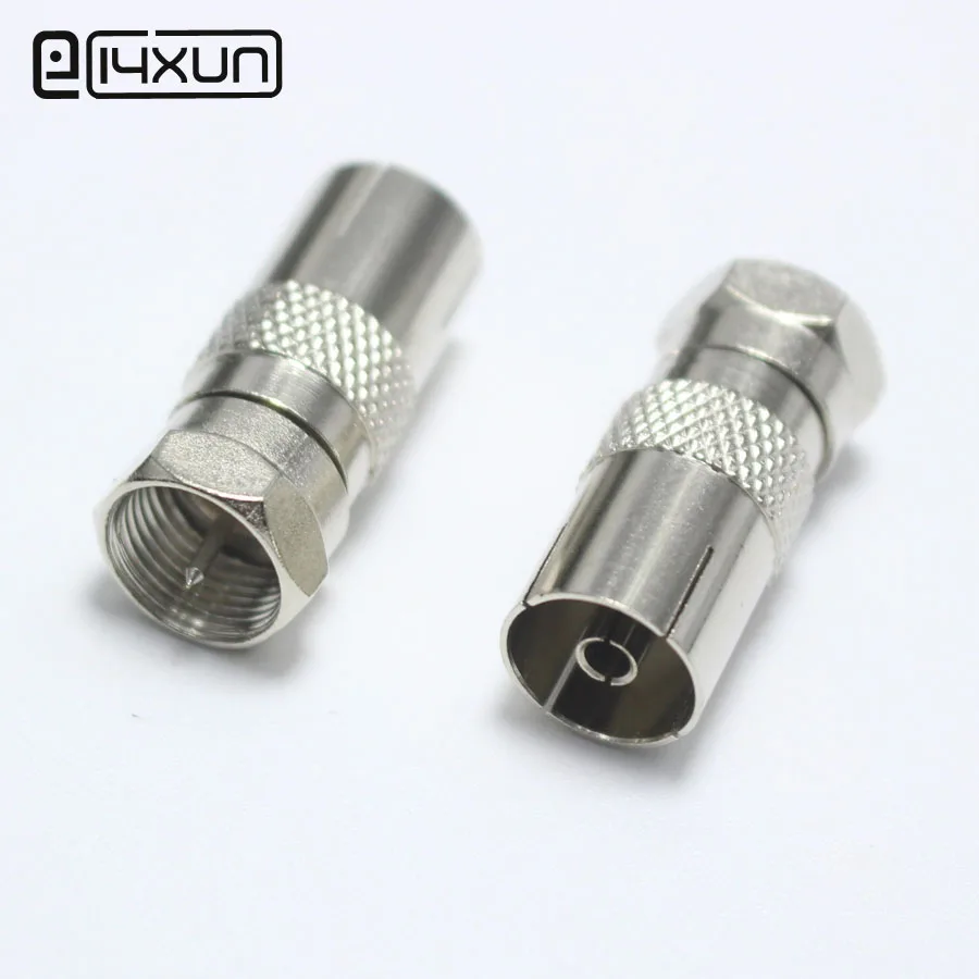 1 шт. дюймовый разъем F Male к RF TV Female Plug jack 9 5 General Head Inch Revolution Connector антенный аудио