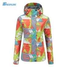 Goexplore ore Лыжная куртка женская зимняя теплая водонепроницаемая уличная походная спортивная куртка утолщенная зимняя Сноубордическая куртка для женщин