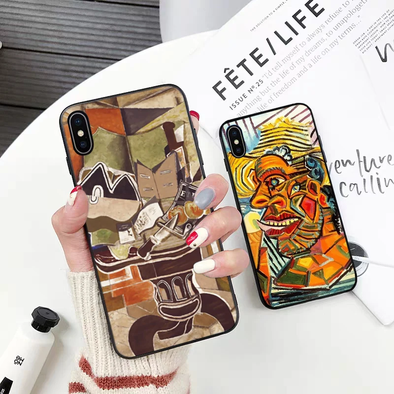 Pablo Picasso силиконовый чехол для iPhone 5 5S 6 6S Plus 7 8 11 Pro X XS Max XR|Бамперы| |
