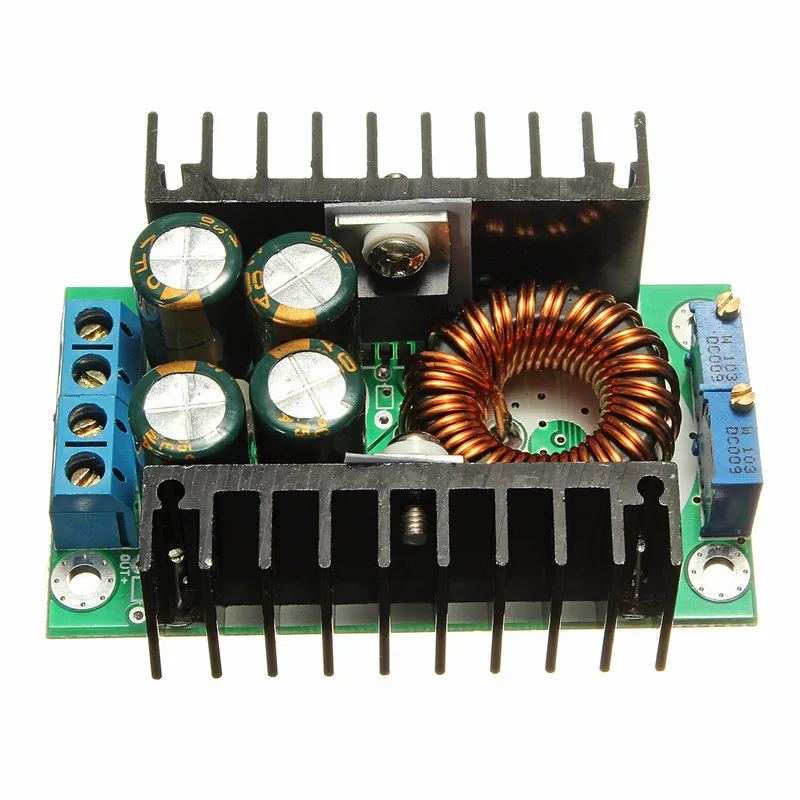 

Adjustable DC-DC CC CV Buck Converter Power Supply Module Step-down Power Module 7-32V to 0.8-28V 12A 300W Inverters Converter