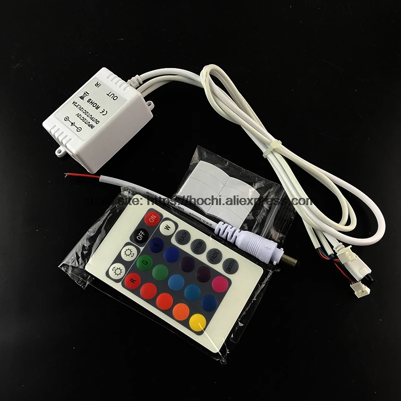HochiTech IR Controller / Wifi Controller Phone App For Car RGB Angel Eyes Motorcycle RGB LED Light House Strip Light