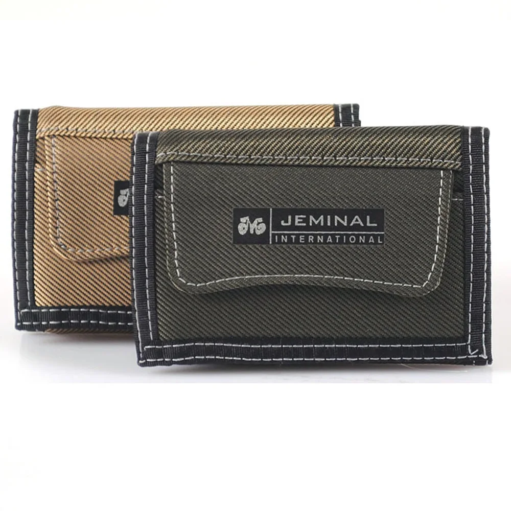 1pc Canvas Men Wallets With Coin Zipper Short Money Bag Pocket For Credit Card Boys Student 3 Fold Purse New 2016 -- BID036 PM49