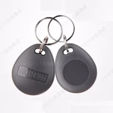 100 шт. 125 кГц RFID бирка водонепроницаемые RFID карты брелоки брелок для поиска ключей карты контроля доступа