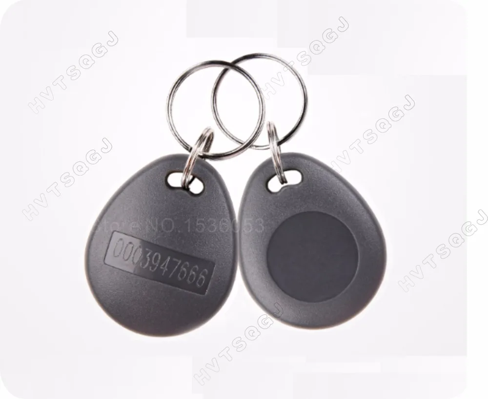 

100pcs 125KHz RFID Tag Waterproof RFID Cards Keyfobs Keychain Key Finder Access Control Cards