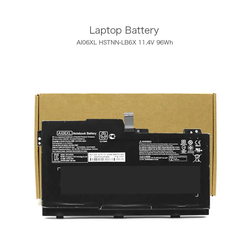 Новый оригинальный 11 4 V 96Wh AI06XL фотосессия для ноутбука HP ZBook 17 G3 808397 421 808451 001|battery for