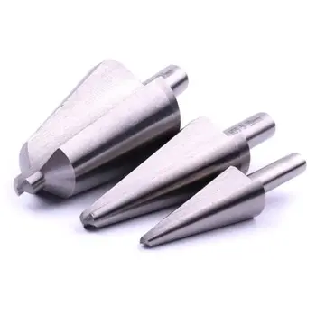 

Fixmee 16-30.5 / 5-20 / 3-14mm 6542HSS Umbrella Drill Bit Cone Chamfer Bits 3Pcs x2Set