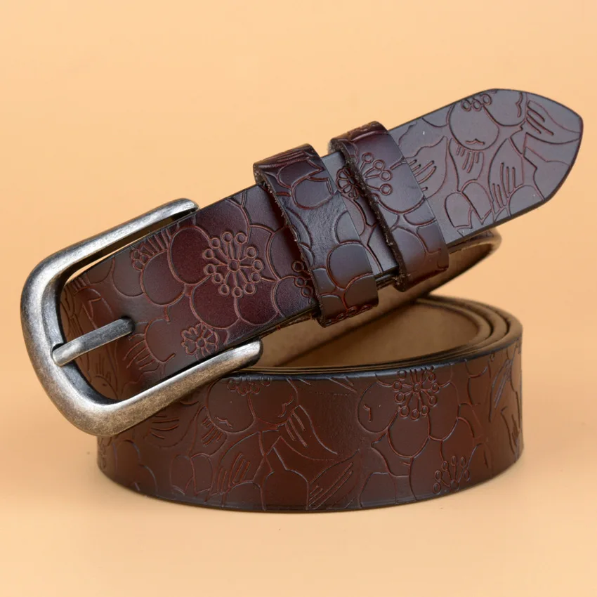 Популярные брендовые дизайнерские женские ремни из натуральной кожи Vintga ремень из воловьей кожи с пряжкой для брюк ремень для брюк пояс Ceinture