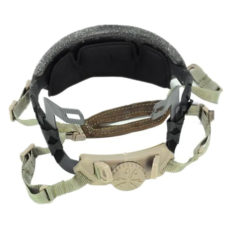 helmet parts ACH Occ-Dial Liner Kit FOR ALL HELMET size adjustment Black TAN (2)