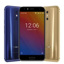 Оригинал DOOGEE BL5000 смартфон 5050 мАч двойной Камера 5.5 »FHD MTK6750T Octa Core 1.5 ГГц 4 ГБ + 64 ГБ Мобильные телефоны android 7.0 LTE