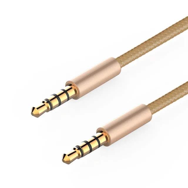 Jack 3.5mm AUX Cable Audio Cable 3.5 mm Jacks Speaker Cable 4 Poles