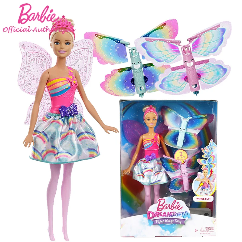 barbie with wings