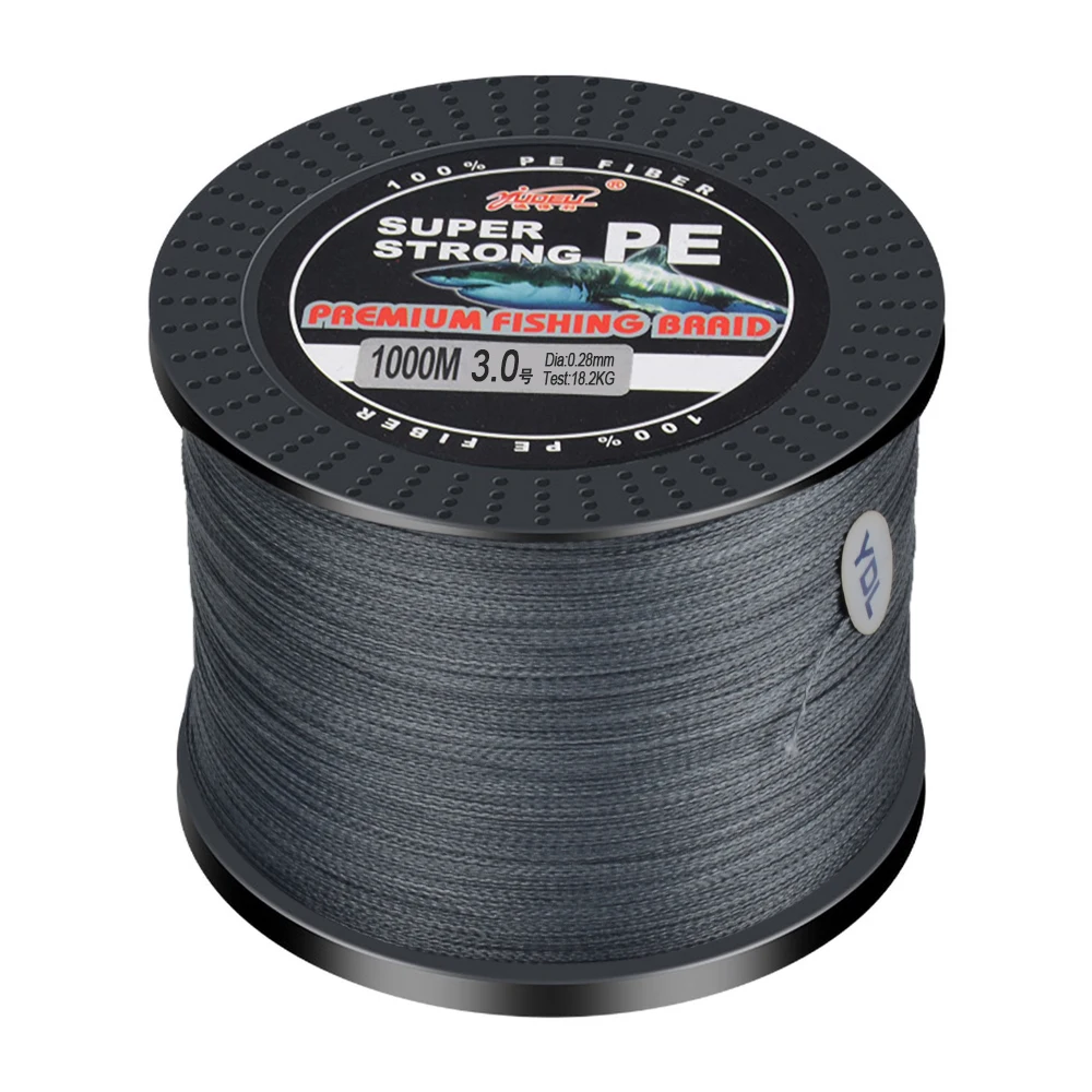 

1000m Fishing Line 4 Strands Knitted Abrasion Resistant Fishing Line Strong PE Lines Carp Fishing Tackle Pesca