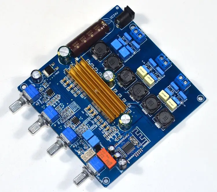 Новейший DC18V-24V TPA3116 Bluetooth 4 2 100 Вт + 2*50 1 канальный Класс D Цифровой аудио сабвуфер