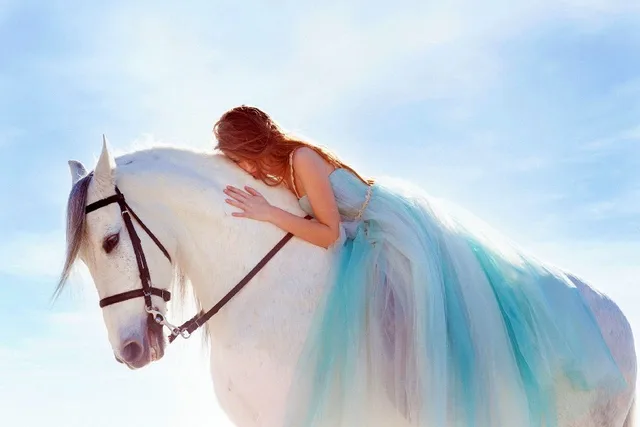 Resultado de imagen para caballo blanco