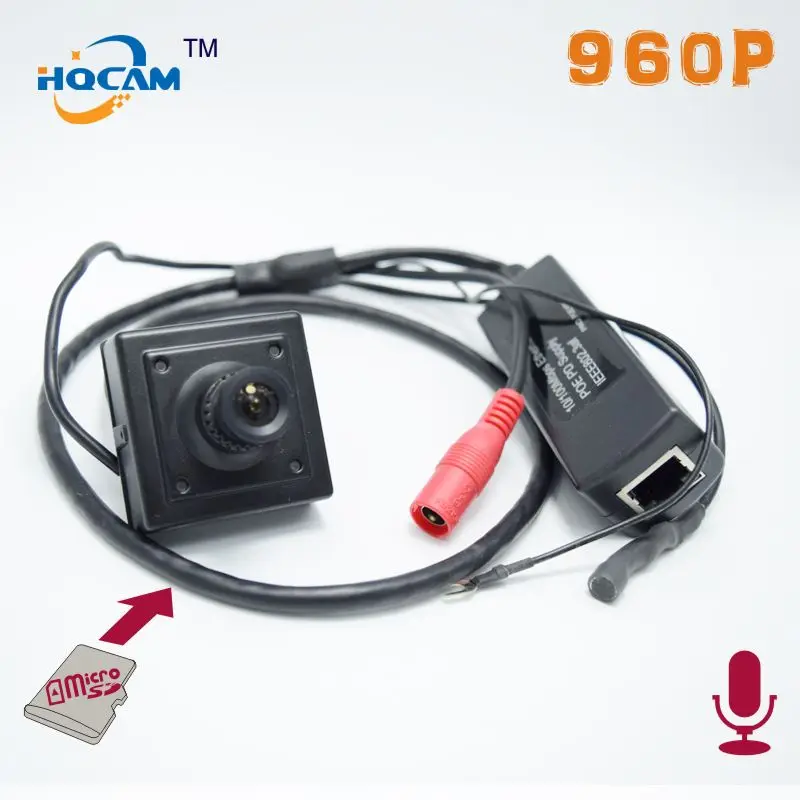 

Audio Micro TF SD Camera 960P POE Mini IP Camera Home Security Camera Indoor CCTV IP Kamera Support POE Mini POE Camera