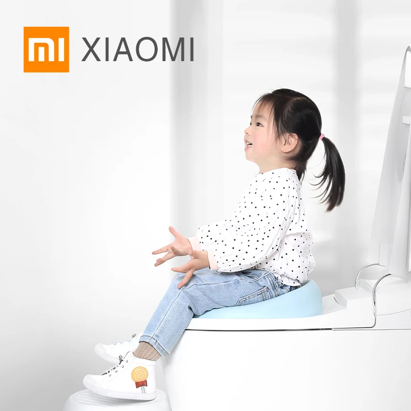 Новое Детское унитаз XIAOMI MIJIA QBORN детское сиденье для унитаза для приучения к туалету милое горшок детское устройство для сбора мочи удобное портативное