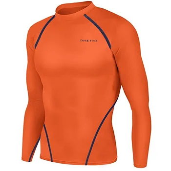 

New TakeFive Men's Compression Under Base Layer Shirts Top Tight NT006